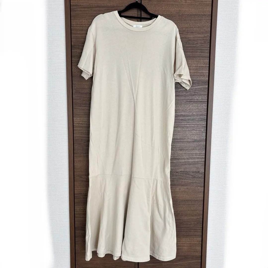 Thumbnail of LOWRYS FARM Beige Cut and Sew Dress, Short Sleeve