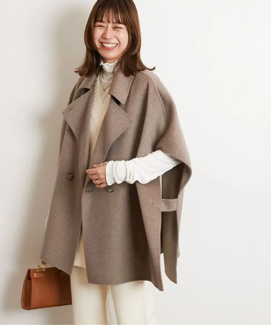 relume ポンチョコート JOURNAL STANDARD relume｜ピュアラムウールポンチョ | Rakuten