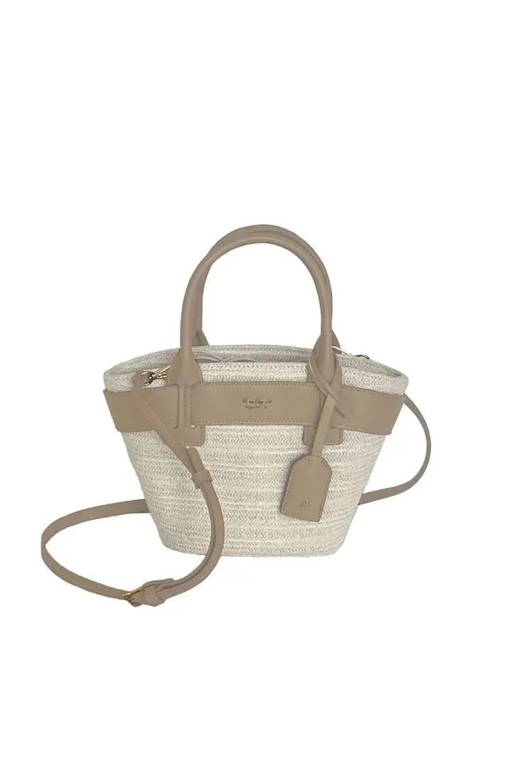 Herlipto Palma Mini Tote Bag かごバックtaupe Amazon.co.jp: herlipto Palma Tote Bag taupe ハーリップトゥ