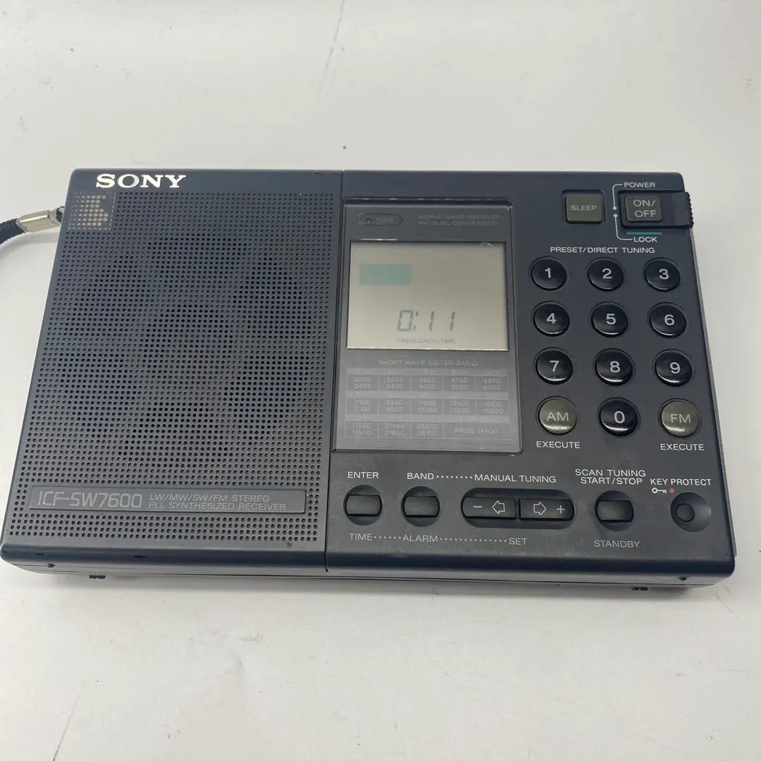 【希少・現状品】ソニー ICF-SW7600 FM MW SW 短波ラジオ 希少・現状品】ソニー ICF-SW7600 FM MW SW 短波ラジオ
