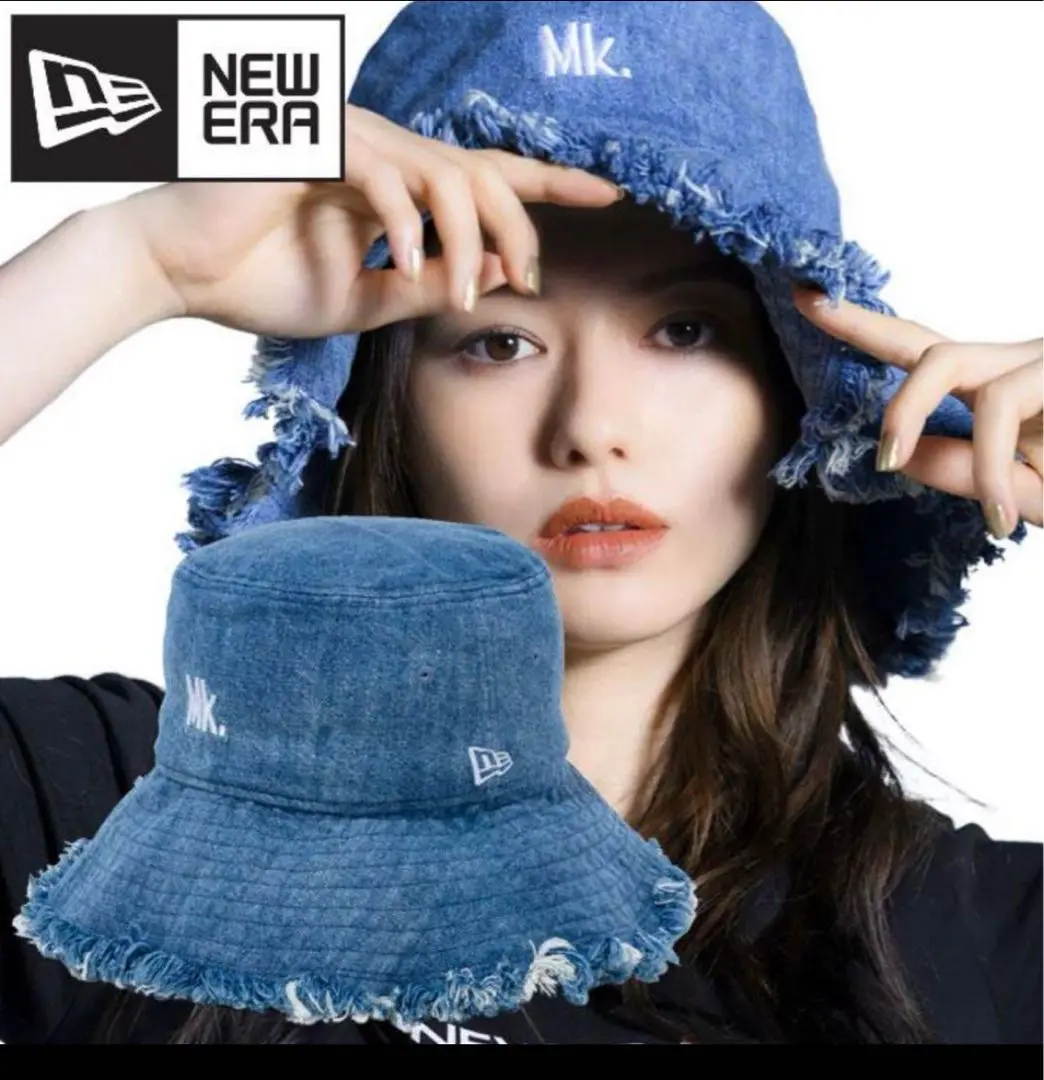 【完売済】NEW ERA MK. バケットハット デニムブルー 山本舞香 2025年最新】山本舞香 バケットの人気アイテム - メルカリ