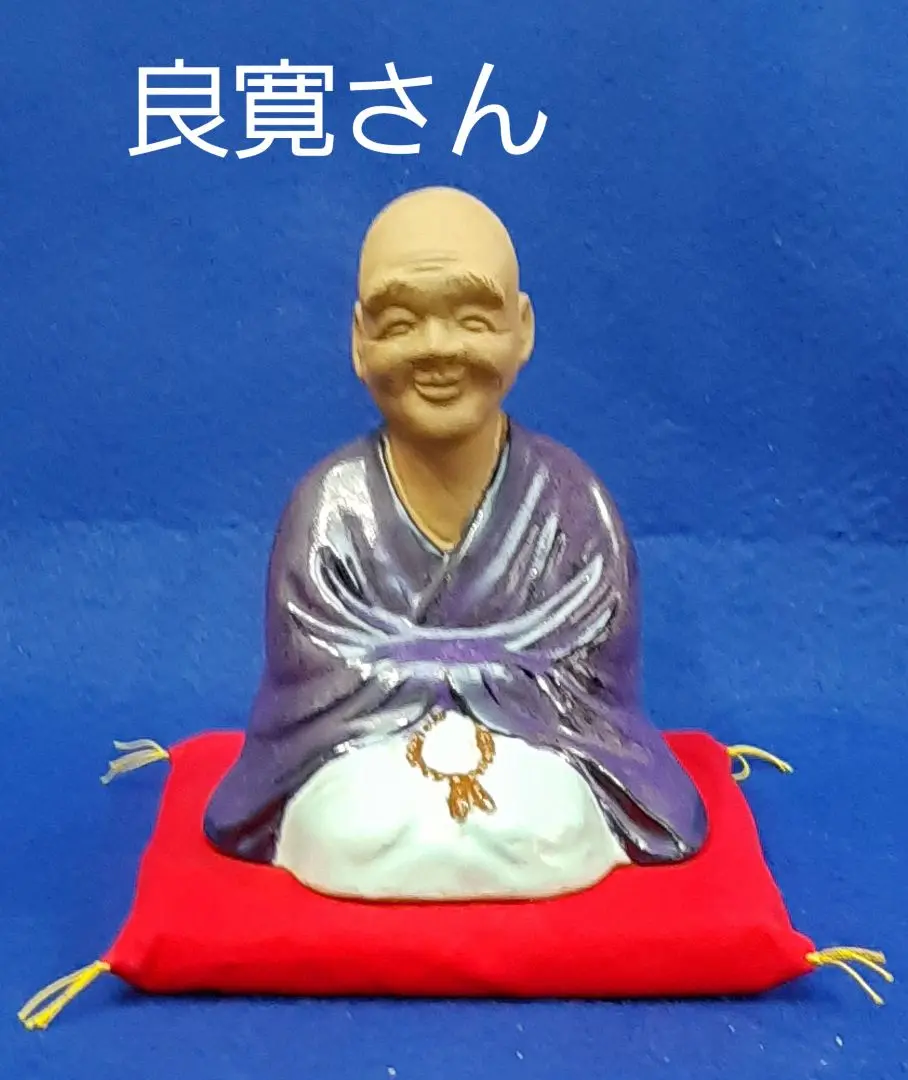 良寛像白磁良寛座像良寛さま焼き物陶磁器