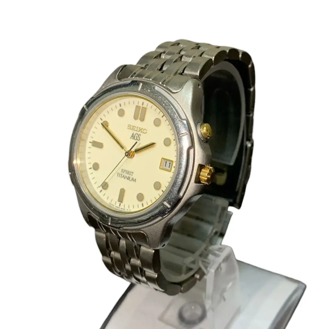 SEIKO/セイコー ◎ SPIRIT 5M22-6A10 自動巻き 腕時計 SEIKO SPIRIT 5M22-6A10 Water Resistant 5bar Base Metal