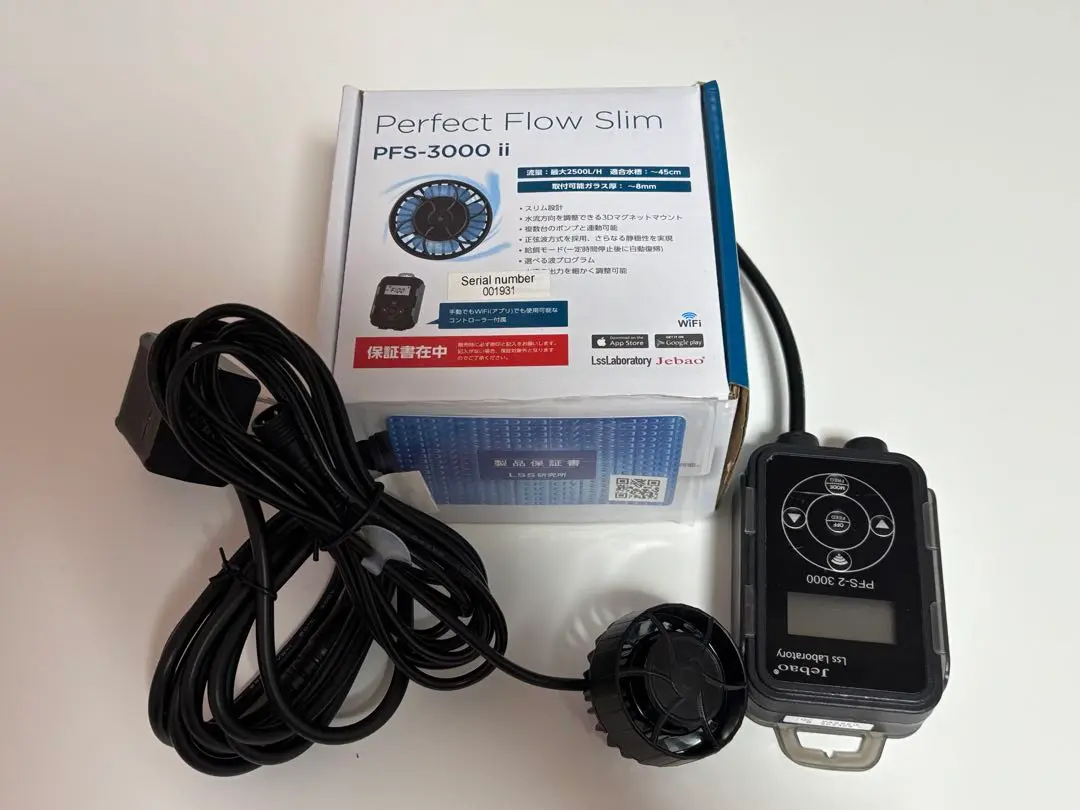 Perfect Flow Slim PFS-3000 ii ポンプ Jebao Jebao Perfect Flow Slim PFS-2 3000 アクアテイラーズ