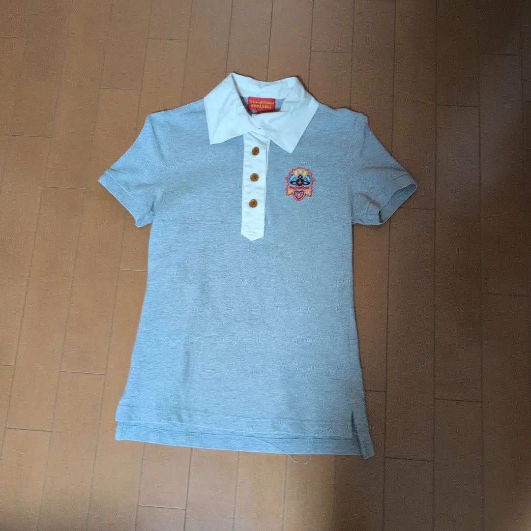 希少!! Vivienne Westwood 星柄ポロシャツ Y2K 未使用品】Vivienne Westwood ヴィヴィアン 星柄 半袖シャツ