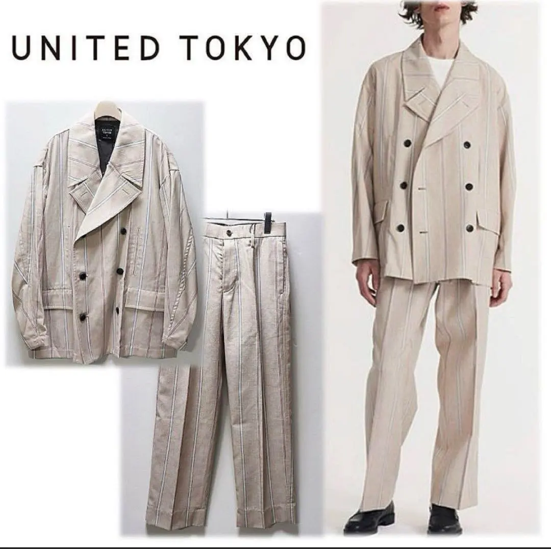 《UNITED TOKYO》新品 隨機條紋套裝 2(W80) 的縮圖