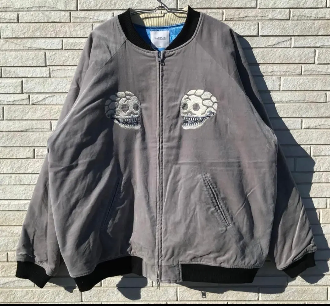 RADIALL ベルベット スカジャン M RADIALL ラディアル 19AW スーベニアジャケット SOUVENIR JACKET