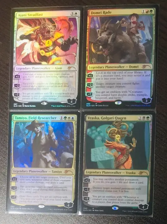 【未使用】MTG　実地研究者、タミヨウ　ステッチ加工　プレイマット 2025年最新】実地研究者、タミヨウの人気アイテム - メルカリ