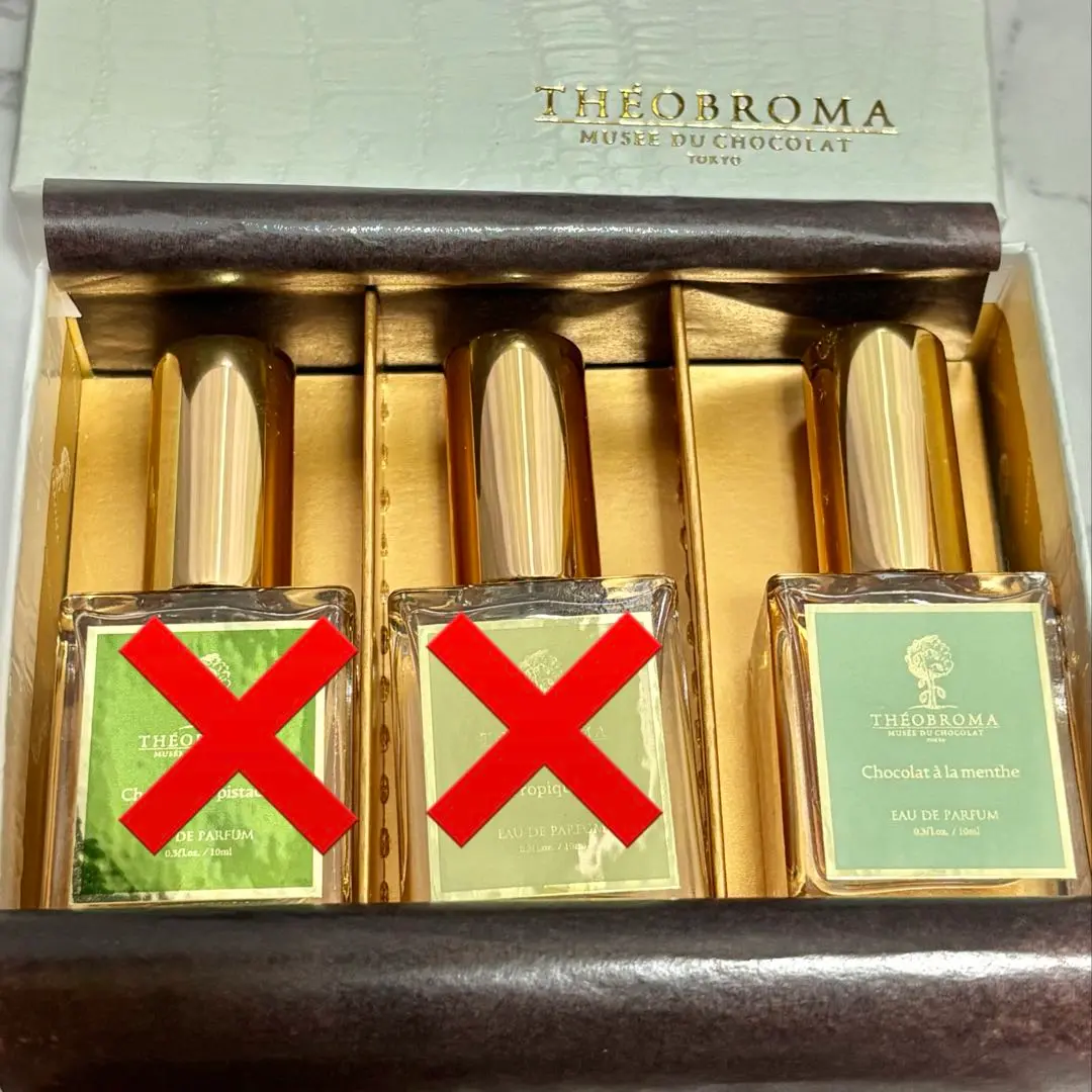 テオブロマ ショコラショー オードパルファン 【10ml 3個セット】 テオブロマ ショコラショー THÉOBROMA Le Chocolat Show オード