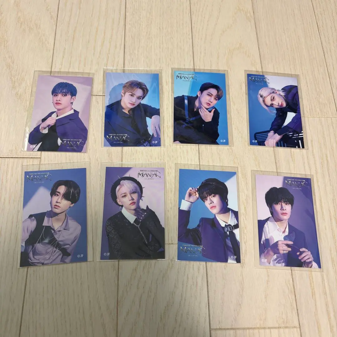 Thumbnail of Stray Kids MANIAC FC Lottery Stickers - Complete Set of 8