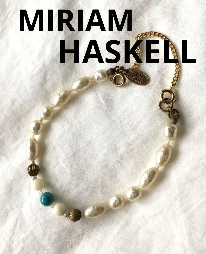 MIRIAM HASKELL リボンブレスレット ミリアムハスケル ブレスレット