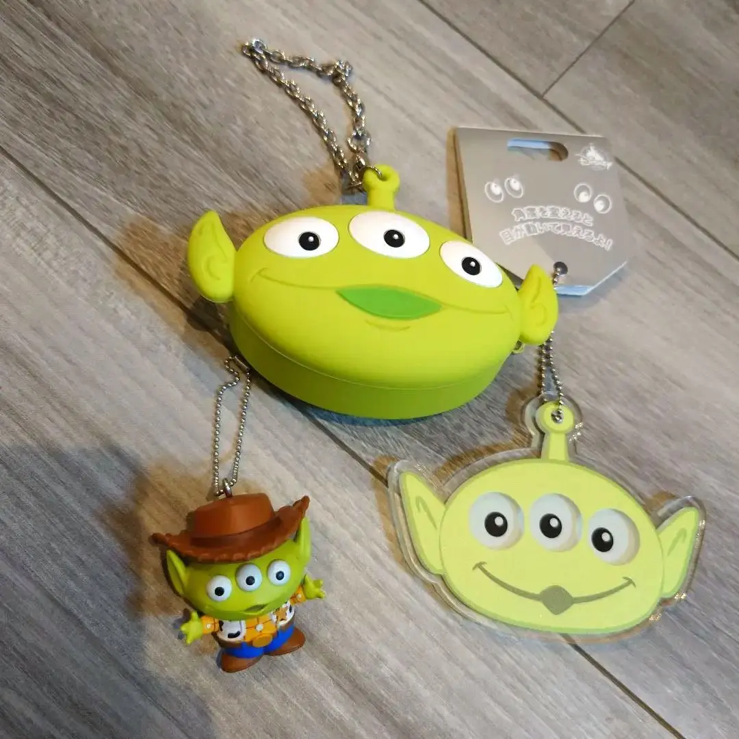 Thumbnail of Toy Story strap Little Green Men coin case Disney