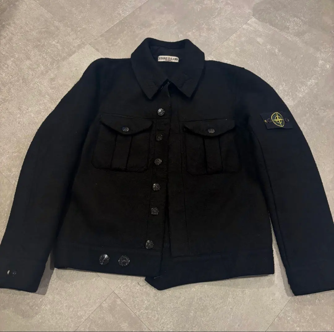 STONE  Denims デニム　ジャケット　黒　メンズ エンタイアスタジオ - ジェム デニム ジャケット | HBX