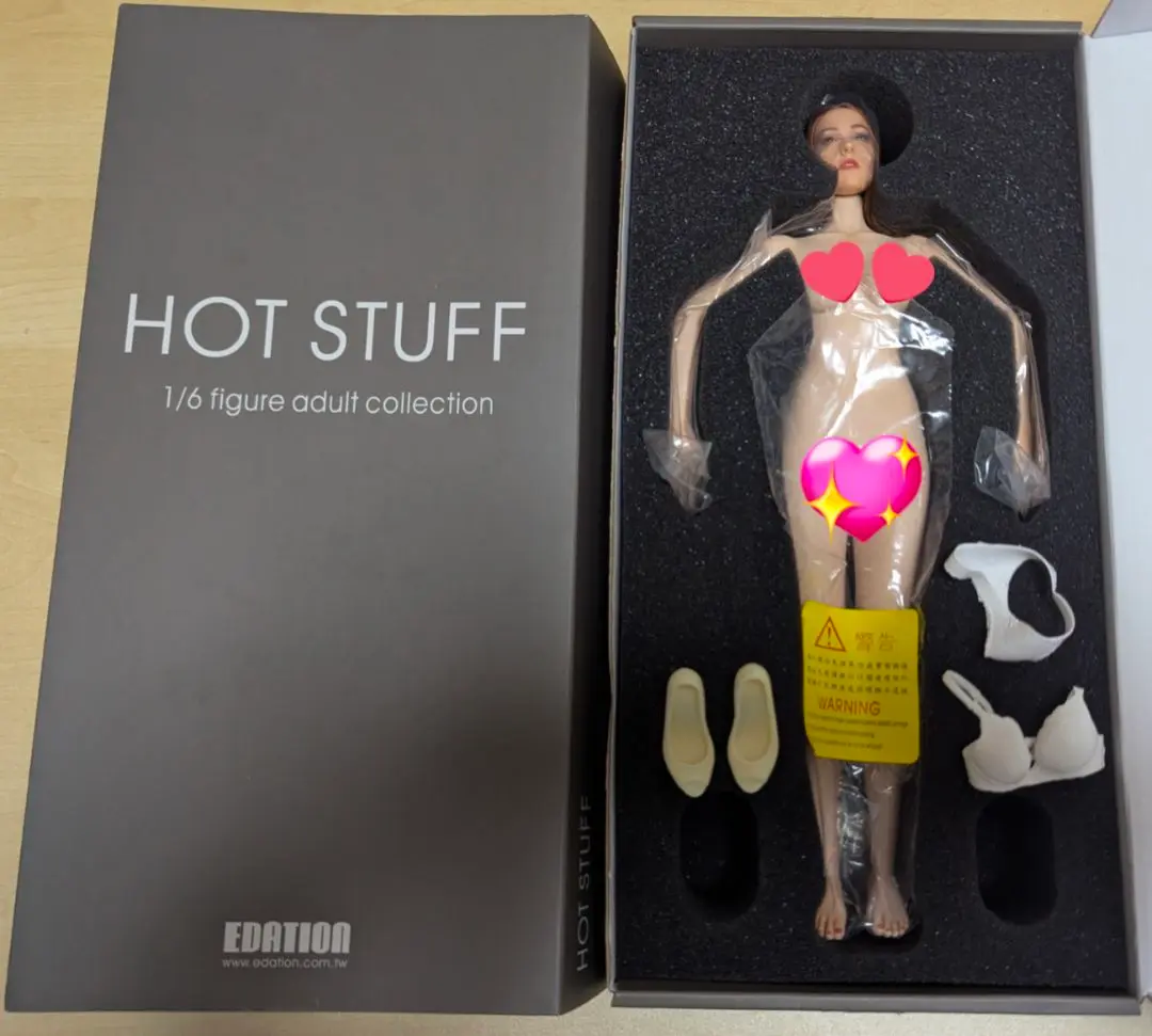 HOT STUFF ホットスタッフ シームレス女性素体 1/6 外箱難有り HOT STUFF ホットスタッフ シームレス女性素体 1/6 外箱難有り