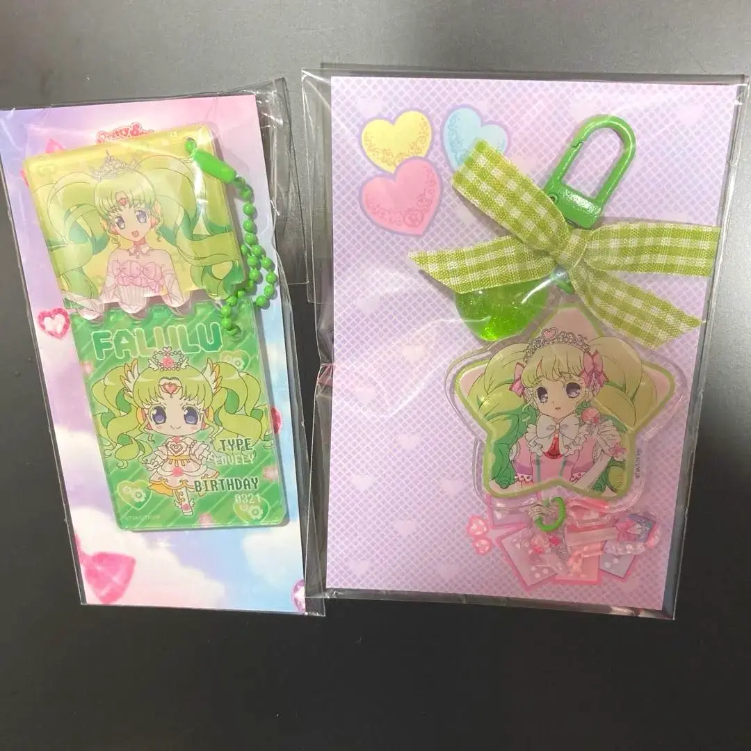 ファルル 韓国 ポップアップ アクリルキーリング アクリルチャーム プリパラ ファルル プリパラ キーリングセット キーホルダー 韓国限定