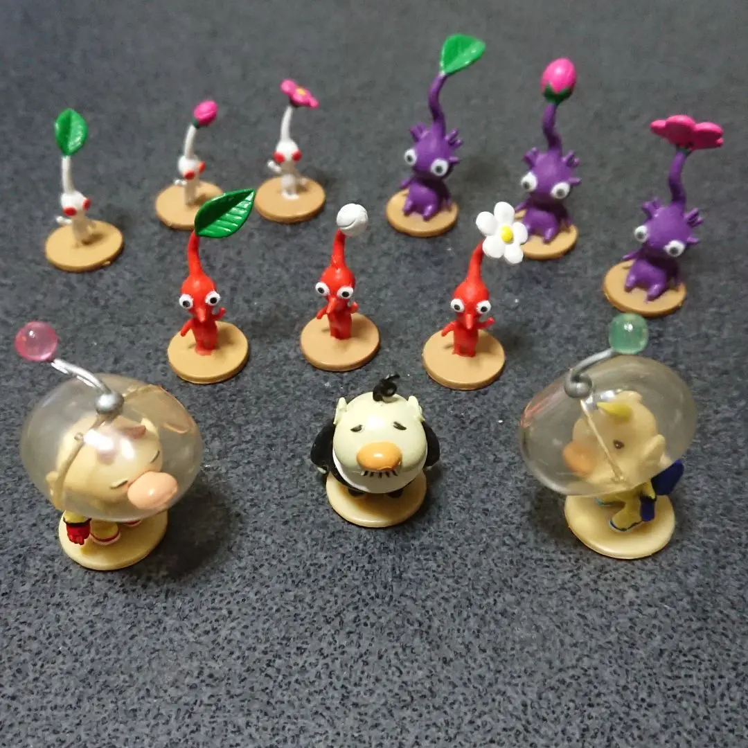 ピクミン　コレクションフィギュア　オリマー　ルーイ　社長　希少品 ピクミンフィギュア オリマー・ルーイ・社長セットの通販 by