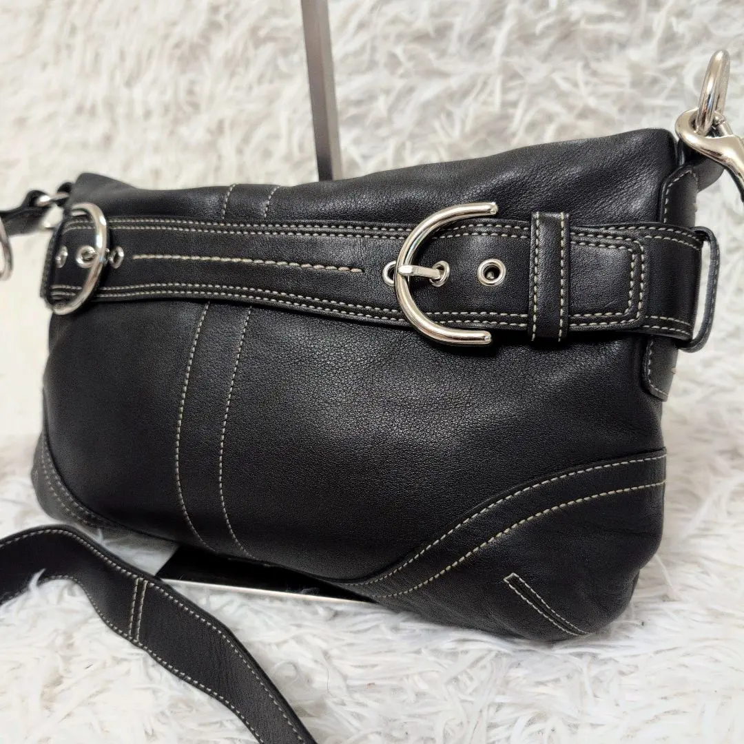 COACH コーチ ショルダーバッグ ソーホー レザー 黒 G06S 9412 COACH コーチ ショルダーバッグ ソーホー レザー 黒 G06S 9412