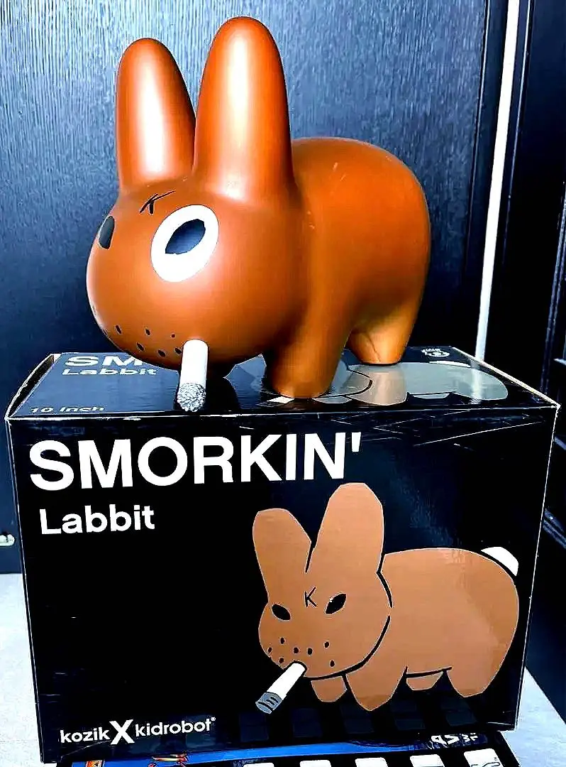 kozikコジック　スモーキンラビットミニフィギュア45mm１０体セット Kidrobot x Frank Kozik LARGE 10