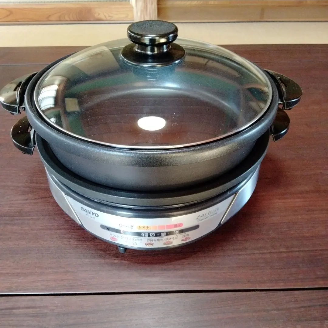 三洋電機　HPS-MD4　電気グリル鍋 三洋電機 HPS-MD4 電気グリル鍋