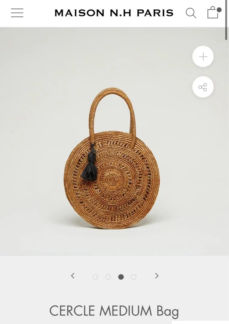 MAISON N.H Paris サークルバッグ / GRACE CONTINENTAL | GRACE