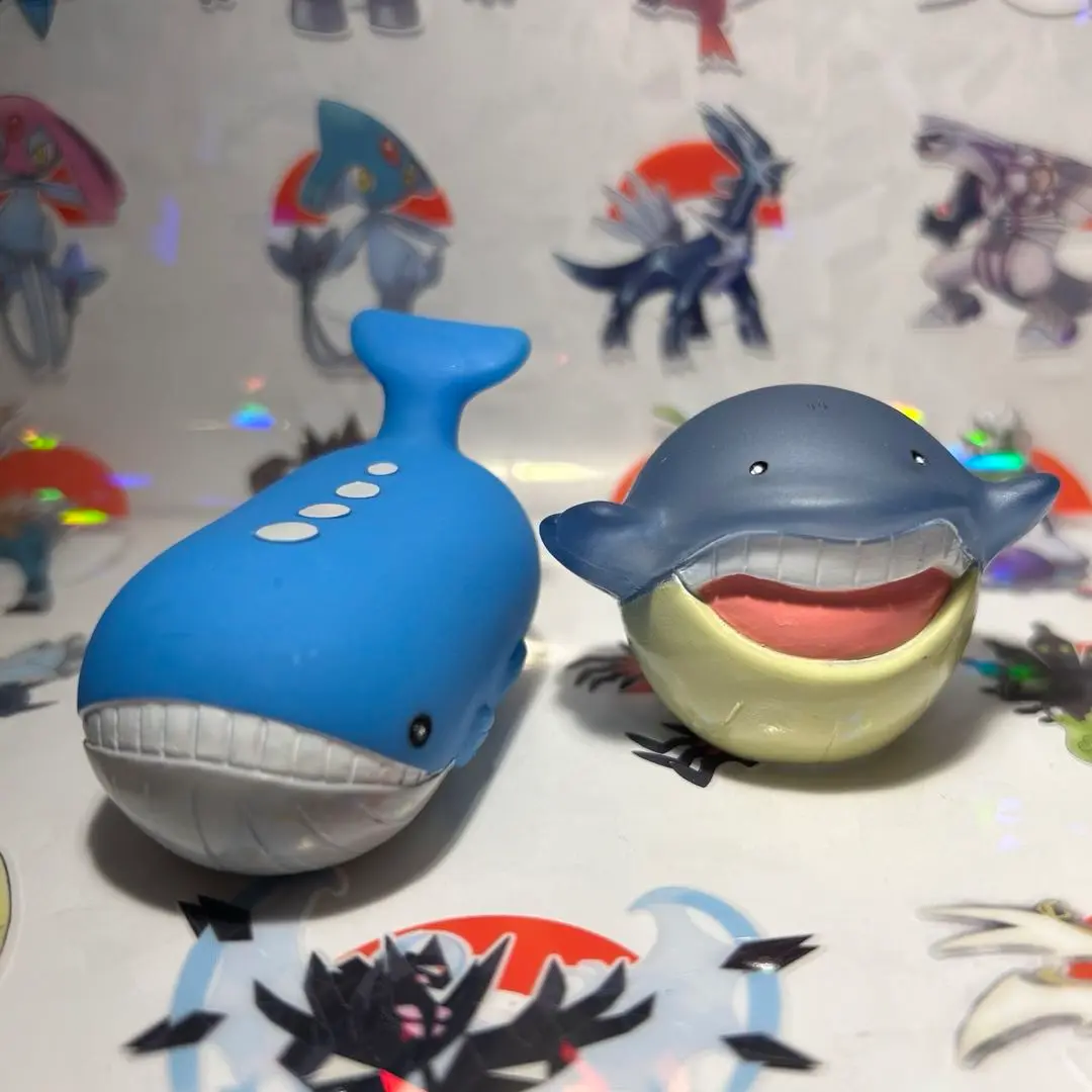 ポケモンキッズ クリア ホエルオー ホエルコ 指人形 ポケモン