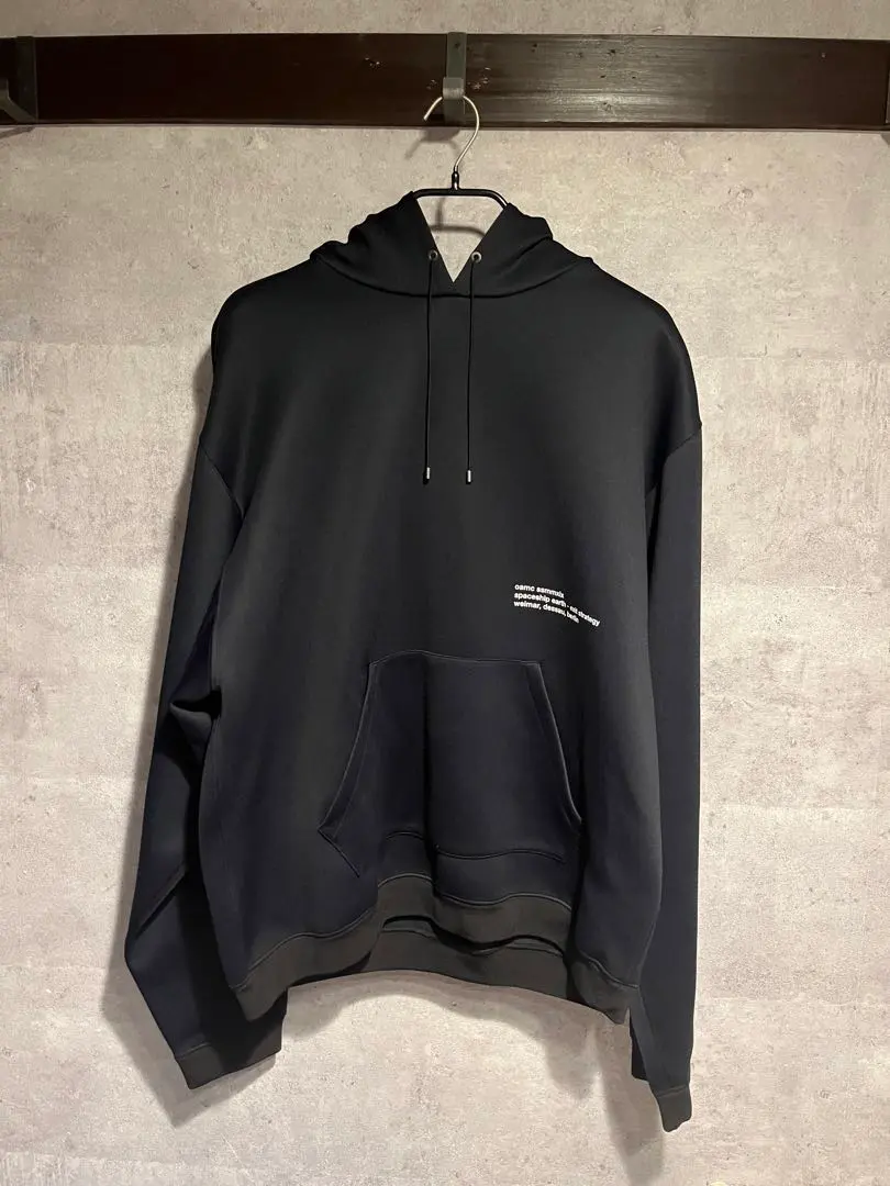 21aw oamc グラフィックプルオーバーパーカー オーエーエムシー 21AW バックグラフィックプリントスウェット