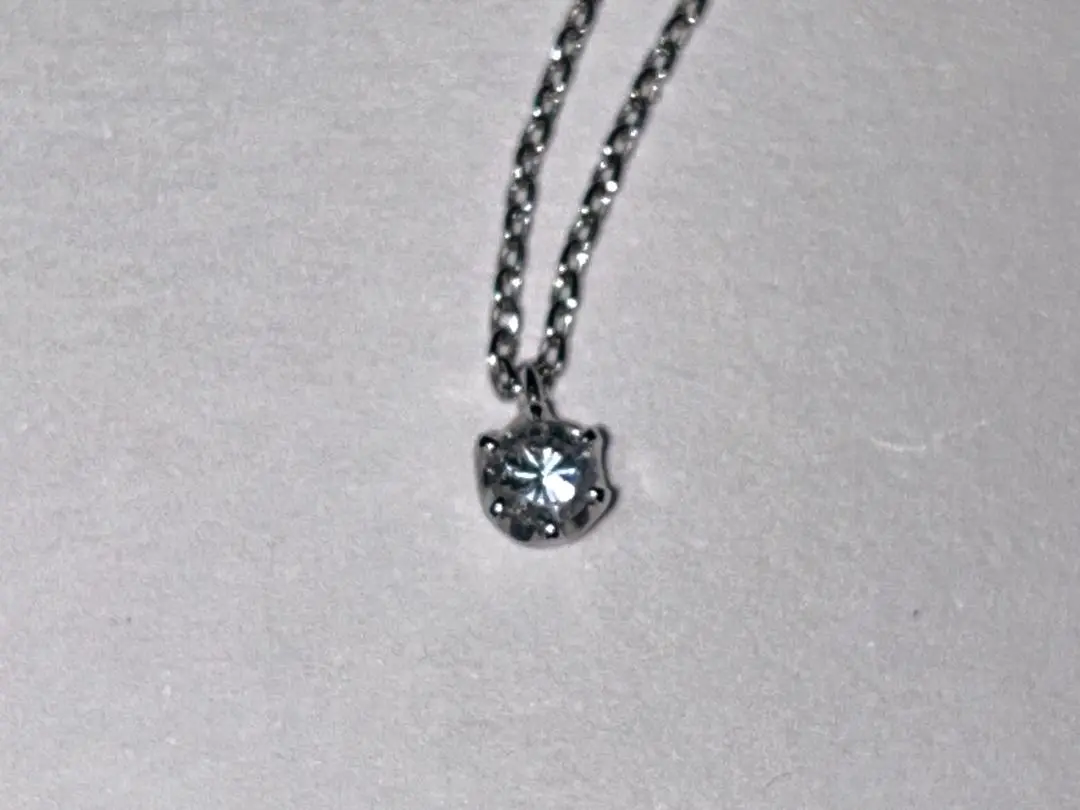 SSさま　Avaron k18 ダイヤモンド　ネックレスチャーム　ARPEL Avaron 一粒 ダイヤモンド 0.07ct ネックレス レディース K10