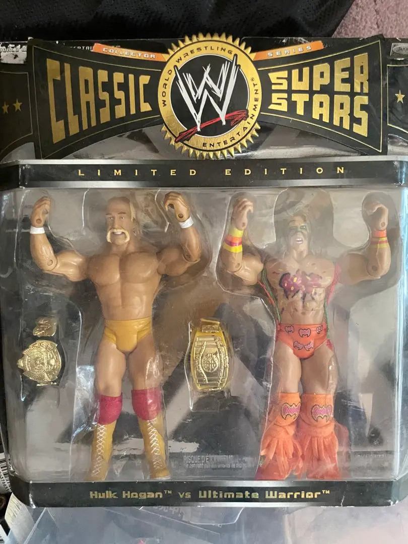 メディコムトイ　ソフビ　ファイティングシリーズ　アルティメット・ウォリアー WWE WWF アルティメット ウォリアー ソフビ メディコムトイ