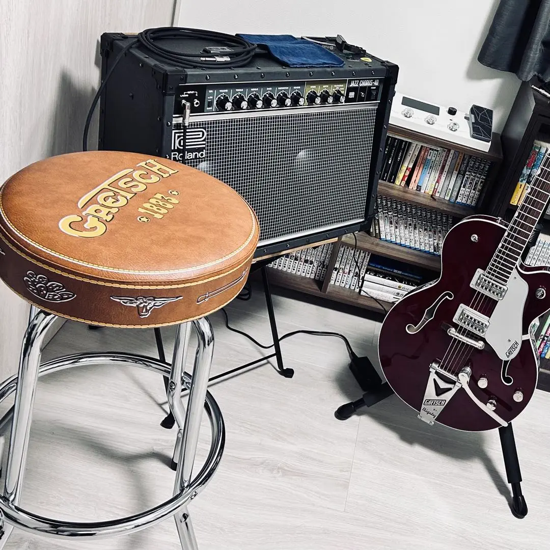 Gretsch\"1883\" Logo Barstool, 24\" バースツール GRETSCH Gretsch 1883 Logo Barstool 24 [9221883024] ｜イケベ
