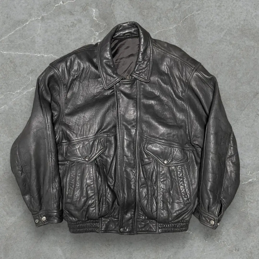 Thumbnail of Bonne's Archive Leather Jacket, Short Length, 41