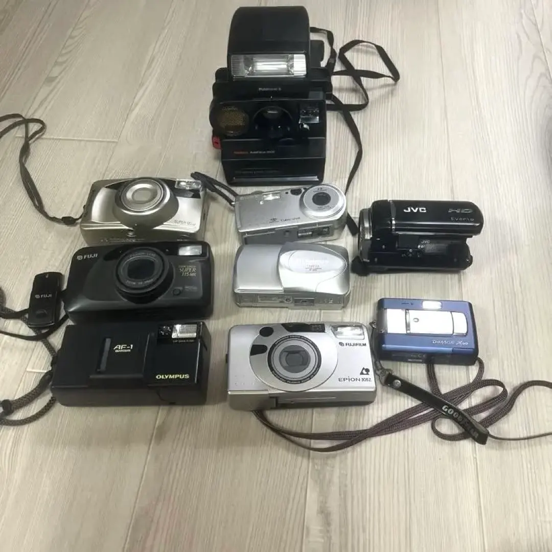 Thumbnail of OLYMPUS, Fujifilm Film Cameras, and Other Assorted Items - Junk