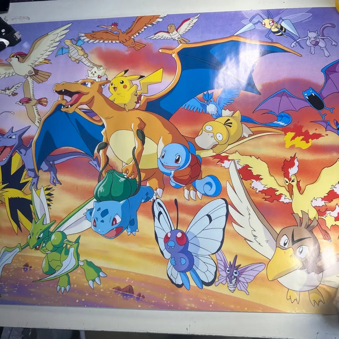 当時品 レア物 デジモンアドベンチャー バンプレキャラポスター No.5