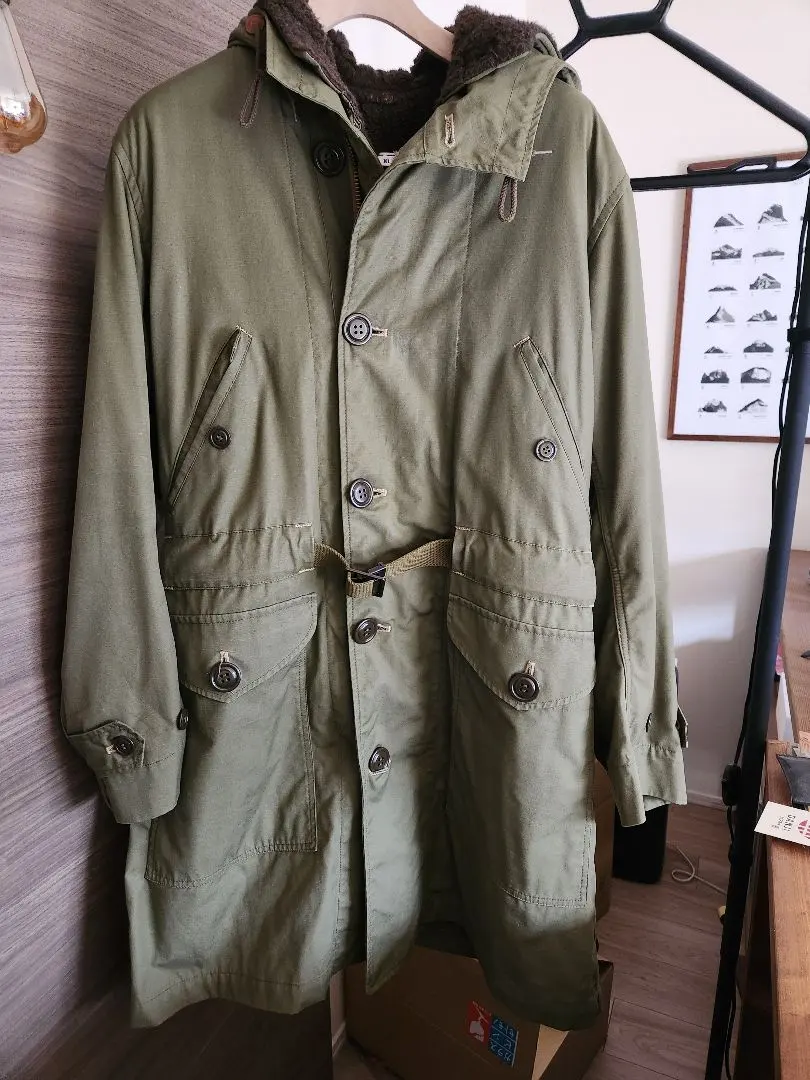 Thumbnail of Real McCoy's M-47 OVERCOAT Rare XL SIZE