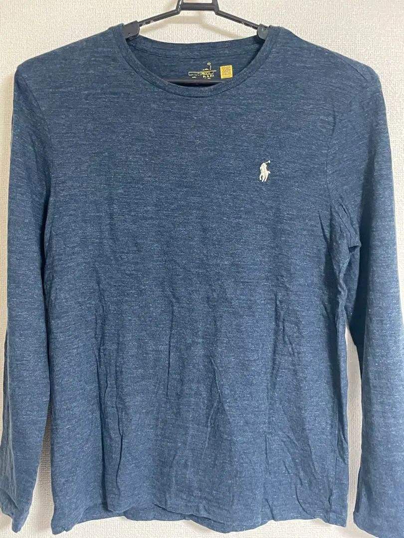 Thumbnail of Navy long-sleeved cut-and-sew, size L