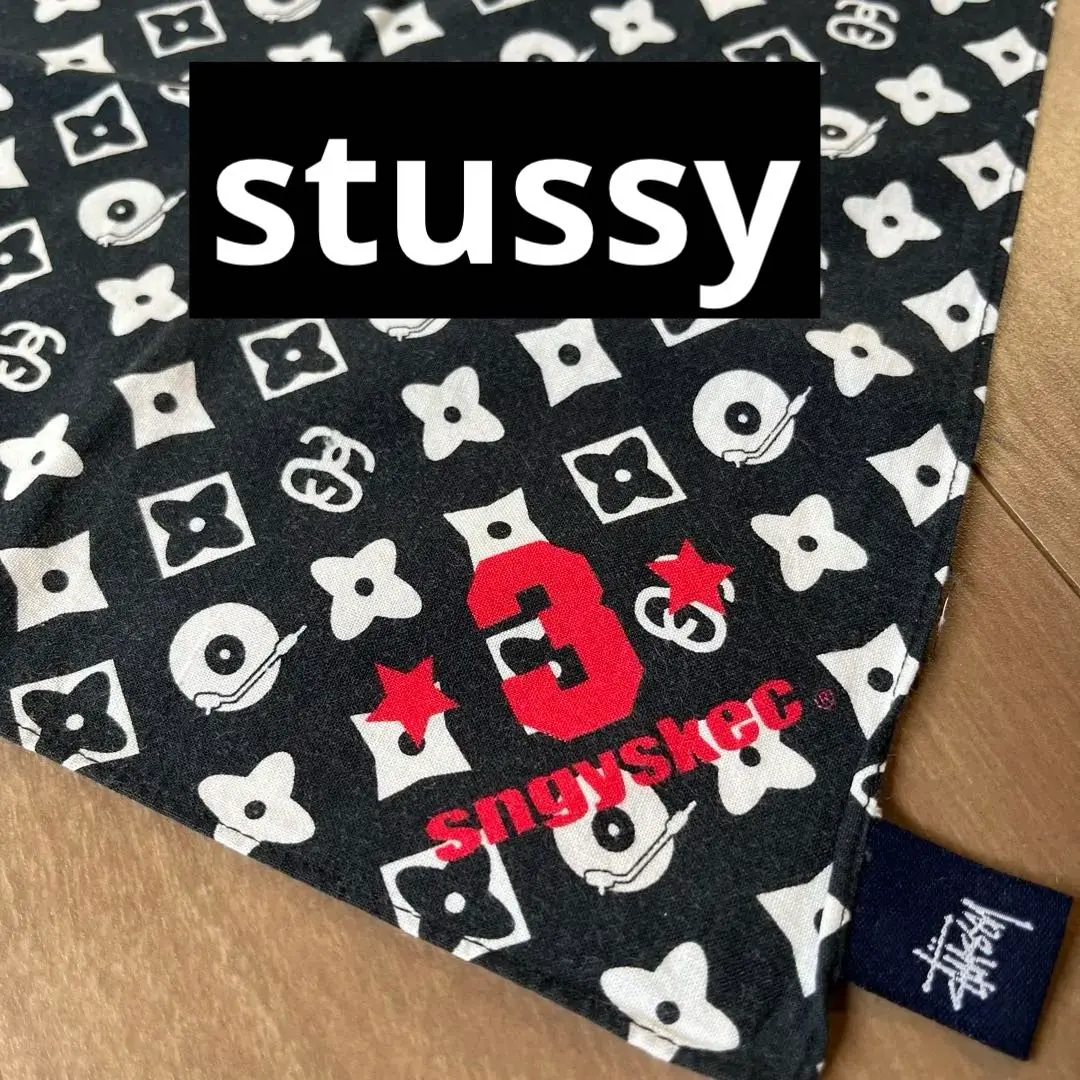 STUSSY⭐︎バンダナ STUSSY ステューシー バンダナ 21HO ( stussy bandana ハンカチ