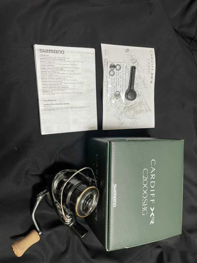 SHIMANO - ▽▽シマノ  23 カーディフ XR C2000SHG 046567 シマノ 23 カーディフ XR C2000SHG (2023年モデル) スピニング