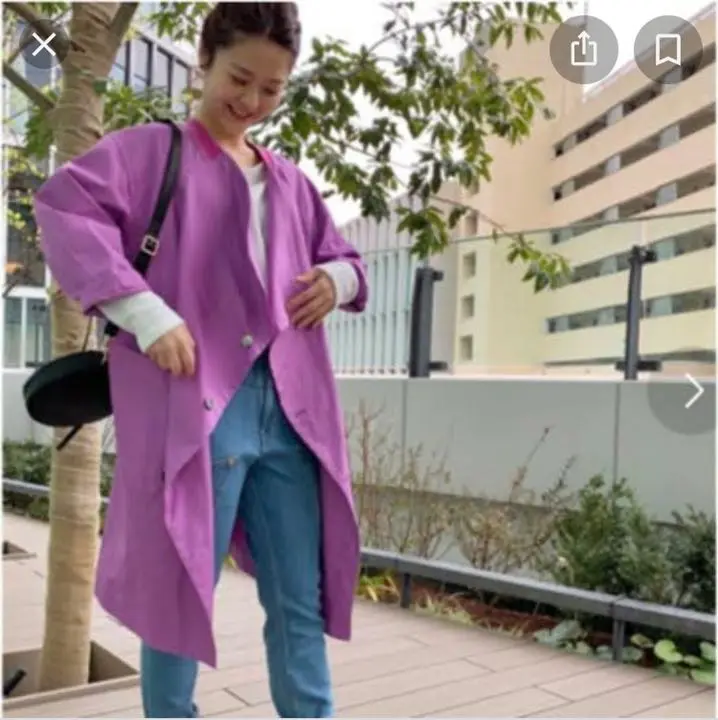 mercibeaucoup メルシーボークー わさっと トレンチコート mercibeaucoup,（メルシーボークー）の「S わさっトレンチ