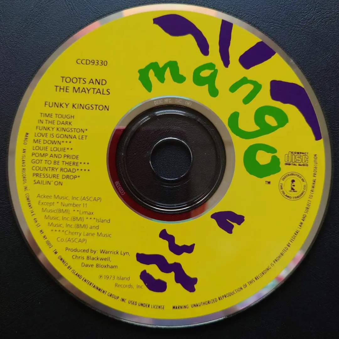 【中古】 Very Best of / Toots &amp; Maytals Toots & The Maytals – The Very Best Of Toots & The Maytals