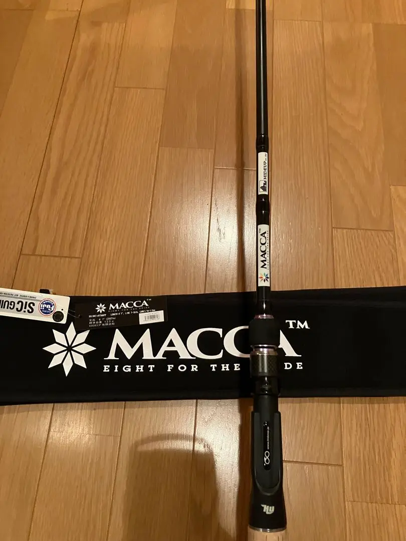 新品未使用 HIDEUP MACCA HUMRC-60MLG Hideo Yoshida gives a live commentary on the MACCA RED