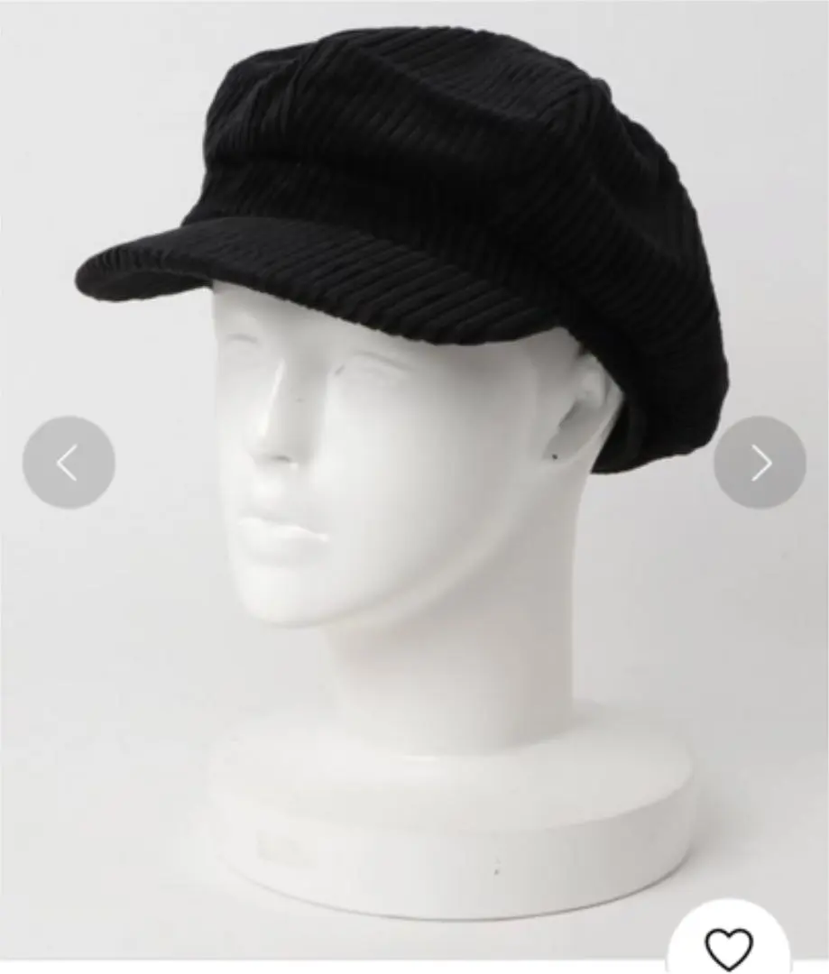 flower 灯芯绒鸭舌帽 的縮圖