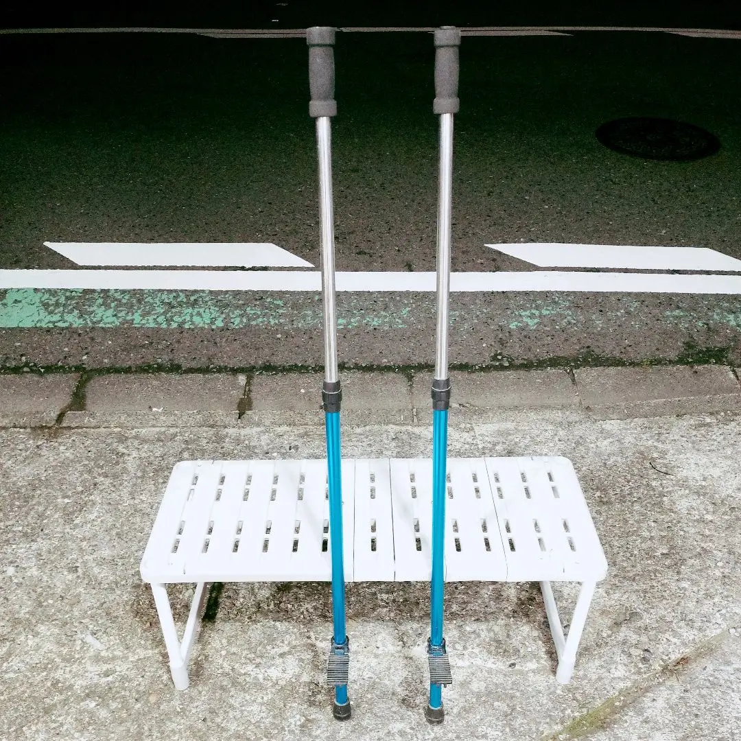 新品　スティルト　竹馬　38から58センチ　アルミ　足場 竹馬 乾式壁竹馬 画家のための作業用竹馬天井ビルダー 、アルミ