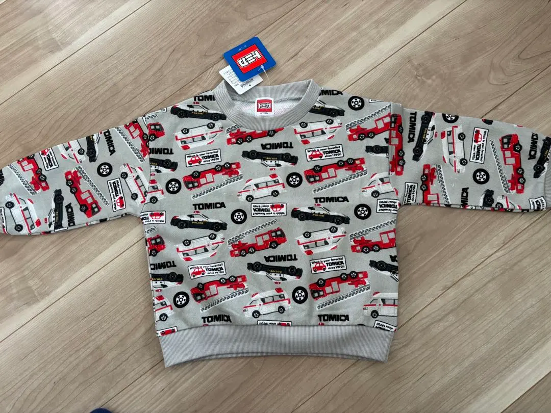 Thumbnail of Kids' Clothes Tomica TOMICA 100cm Long Sleeve Sweatshirt Winter Clothes Outerwear