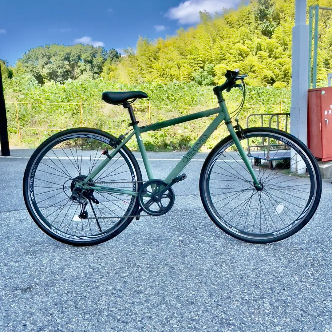 アウターリミッツ クロスバイク 新品未使用車　大阪 一般スポーツ自転車】アウターリミッツ6S マットブラック 450