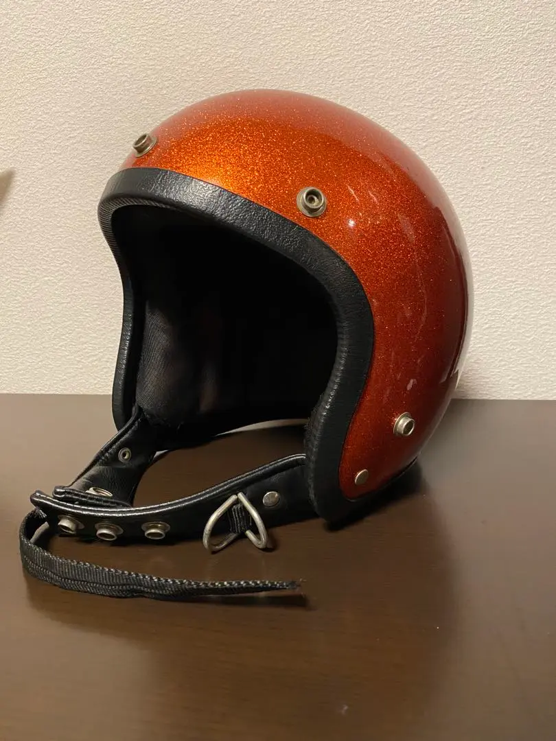 アーサーフルマーAF20 オレンジラメ ビンテージヘルメット　Mサイズ70′s アーサーフルマーAF20/オレンジラメ/ビンテージ XL相当 - メルカリ