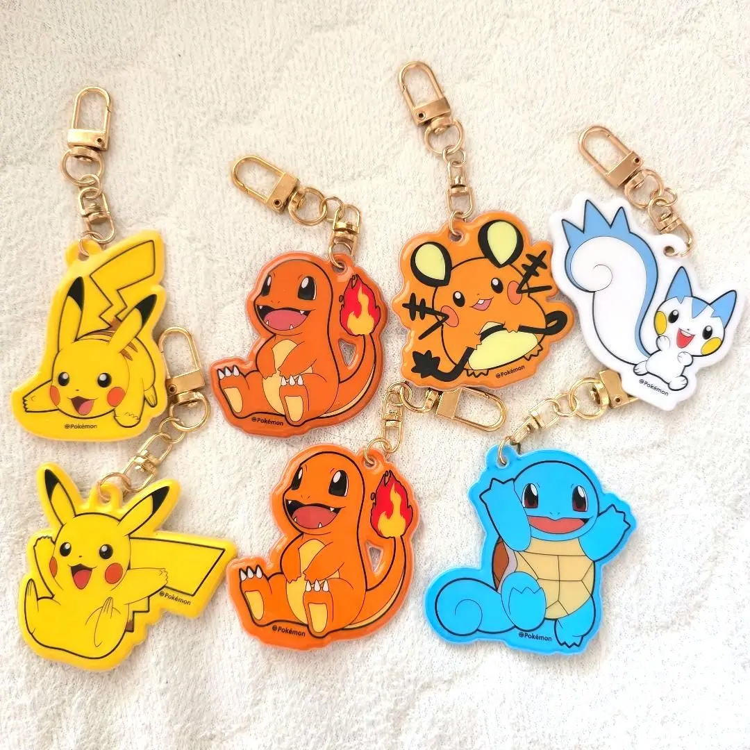 Thumbnail of Excellent Condition ✨ Pokémon Acrylic Keychains - Set of 7