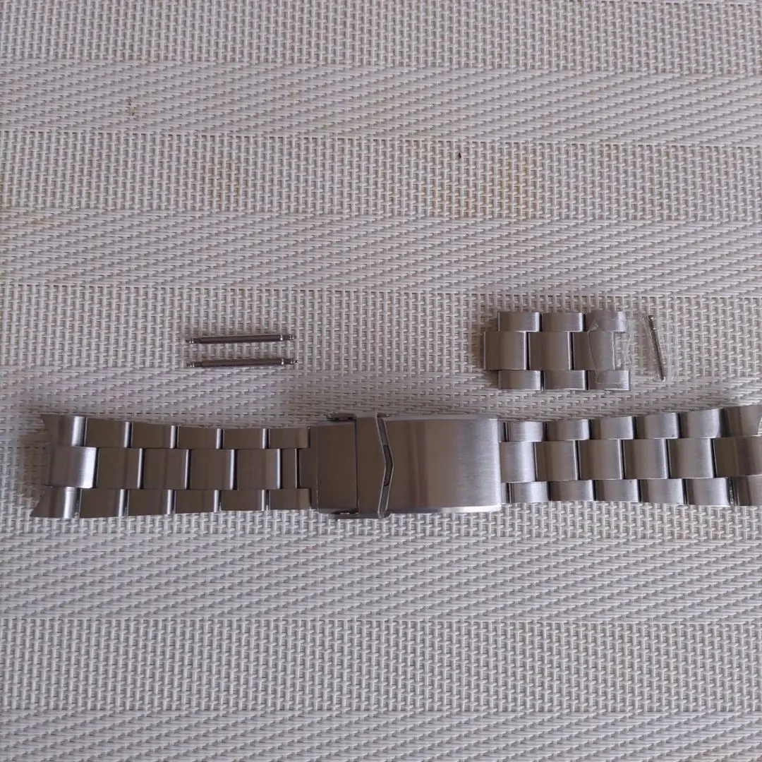 新品未使用品✨SEIKO　ダイバー用 タイコノート無垢ジュビリーブレス 22mm 22mm メタル時計バンド ステンレススチール ジュビリー
