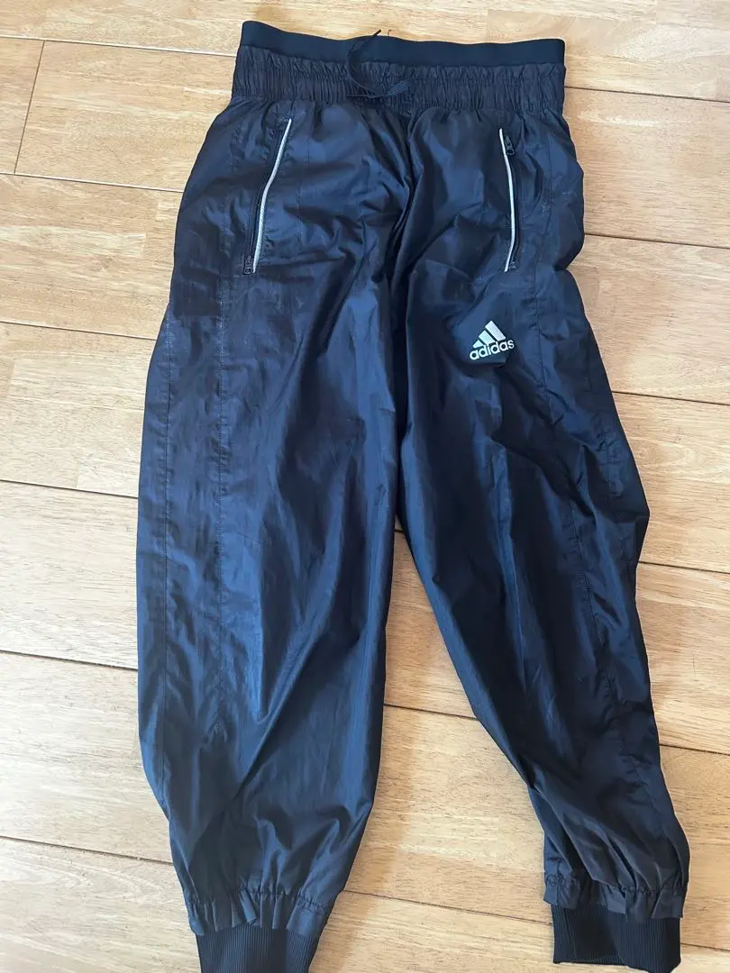 Thumbnail of Adidas Black Jogger Pants, Size 150