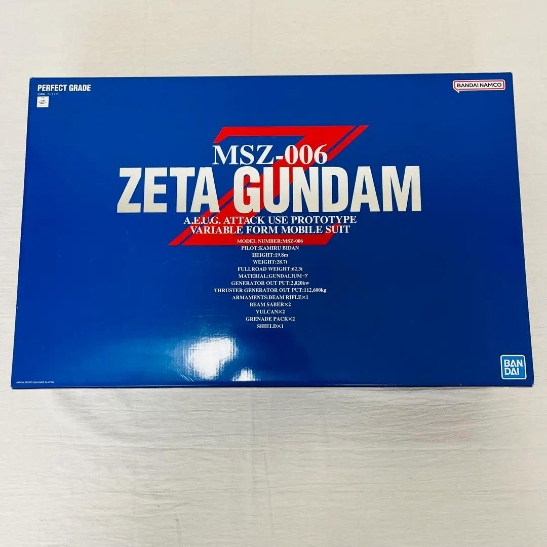 2025年最新】PG 1/60 MSZ-006 ゼータガンダム (機動戦士Z