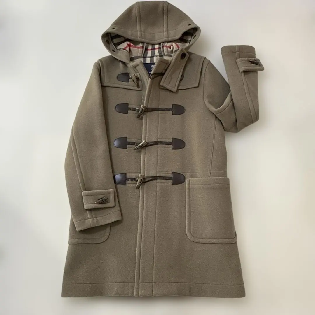 Thumbnail of BURBERRY Duffle Coat, Olive Green, L, Excellent Condition