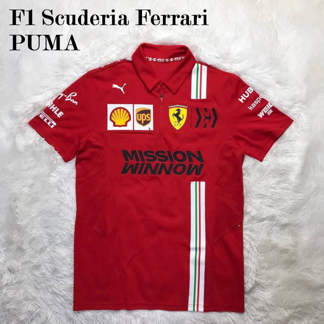 2021” フェラーリ F1 チーム支給品 クルー用 ポロシャツ MISSION